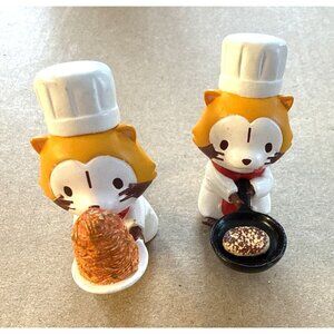 2 Puchi Rascal Raccoon Happy Travel HAWAII -1.5" Mini Figure